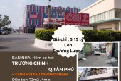 Bán nhà HXH Trường Chinh 72m2, 1Lầu, 5,15Tỷ - DÒNG TIỀN 9TR/TH